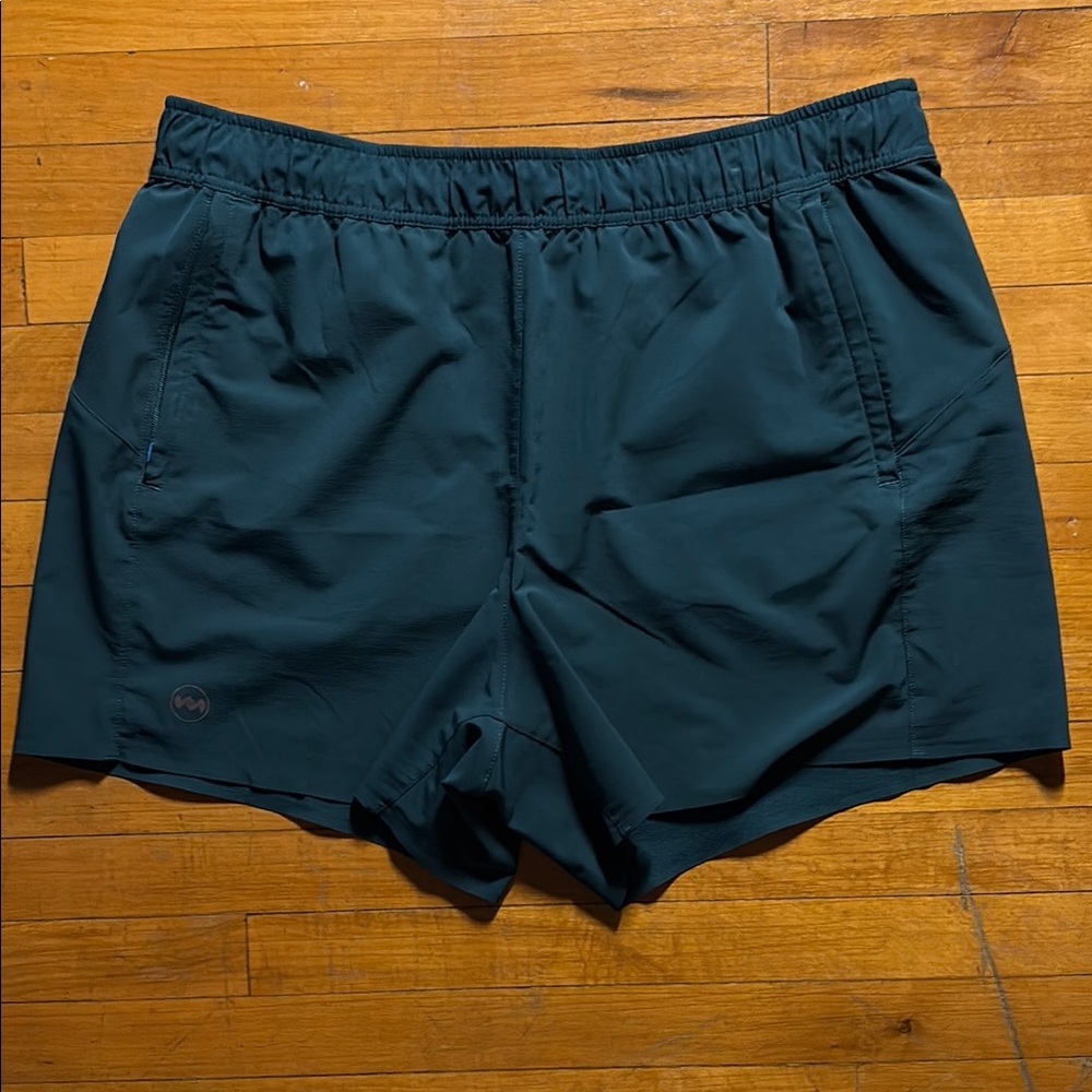 Green Athletic Shorts by Janji